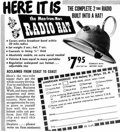 روزی روزگاری کلاه رادیودار| وسیله ای برای آزردن گوش شنونده!