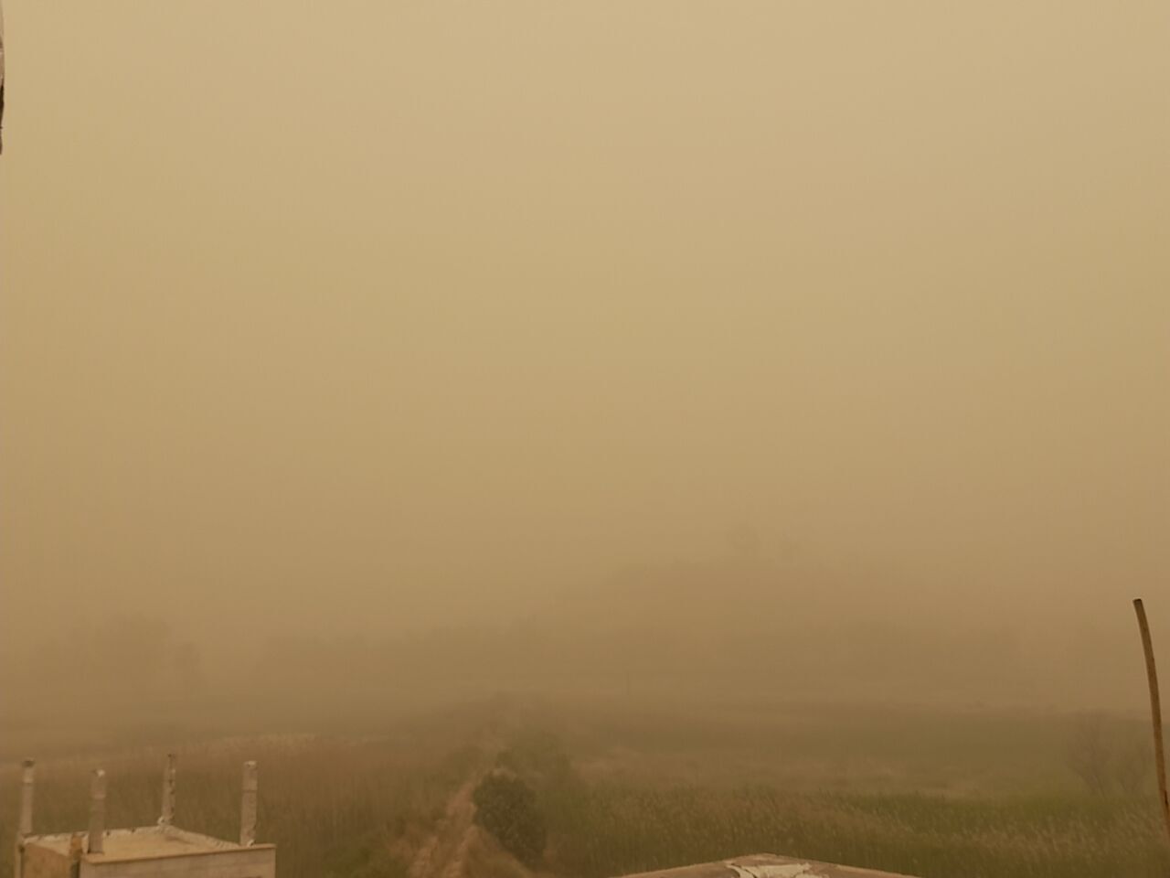 ورود موج دوم ریزگرد‌ها به ایلام