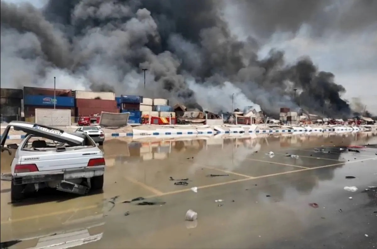 ارزیابی خسارت دو هزار و ۱۱۶ دستگاه خودرو در انفجار بندر