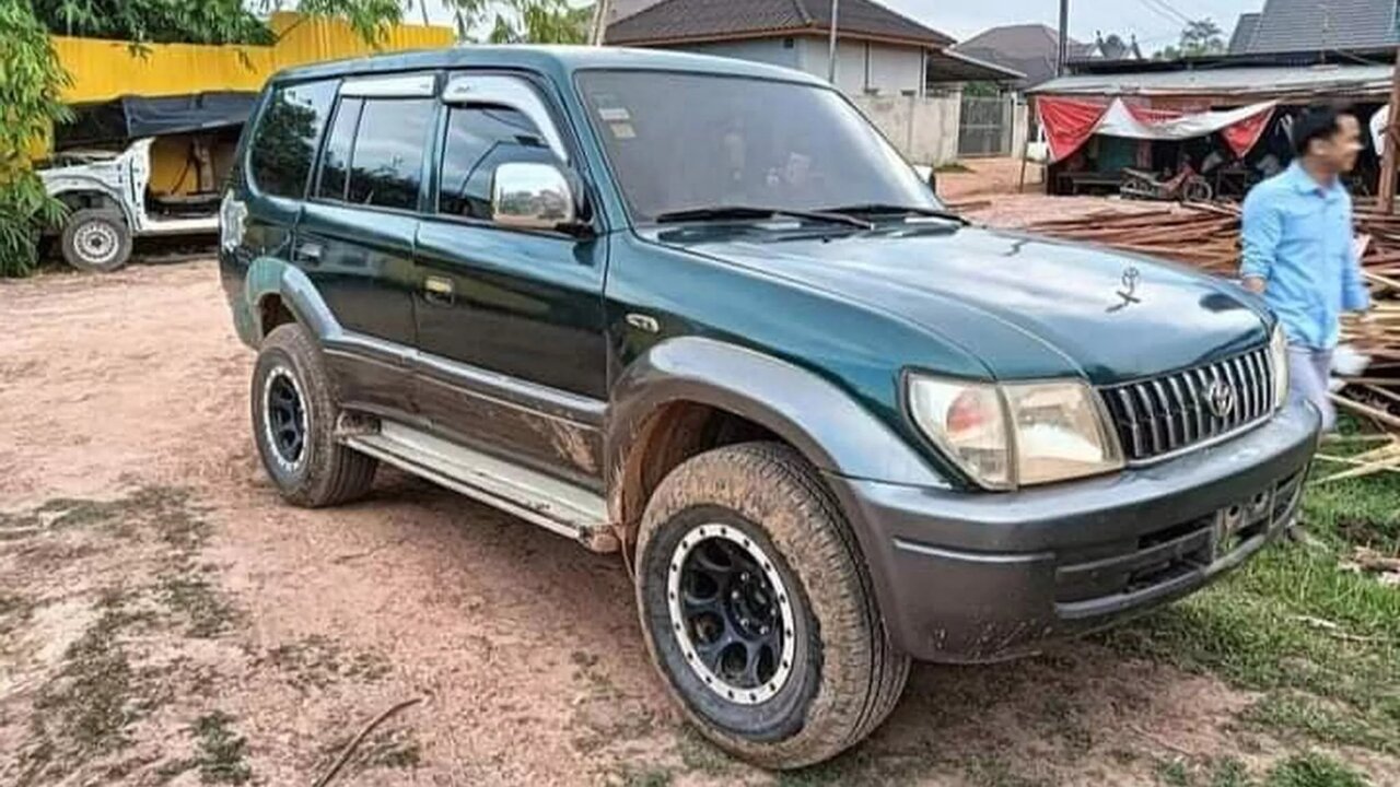 تویوتا لندکروزر قدیمی، از آینده سر در آورد! /عکس