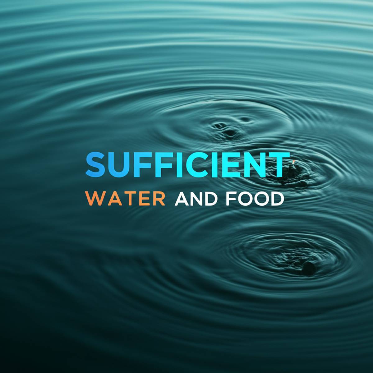 آب و غذای کافی