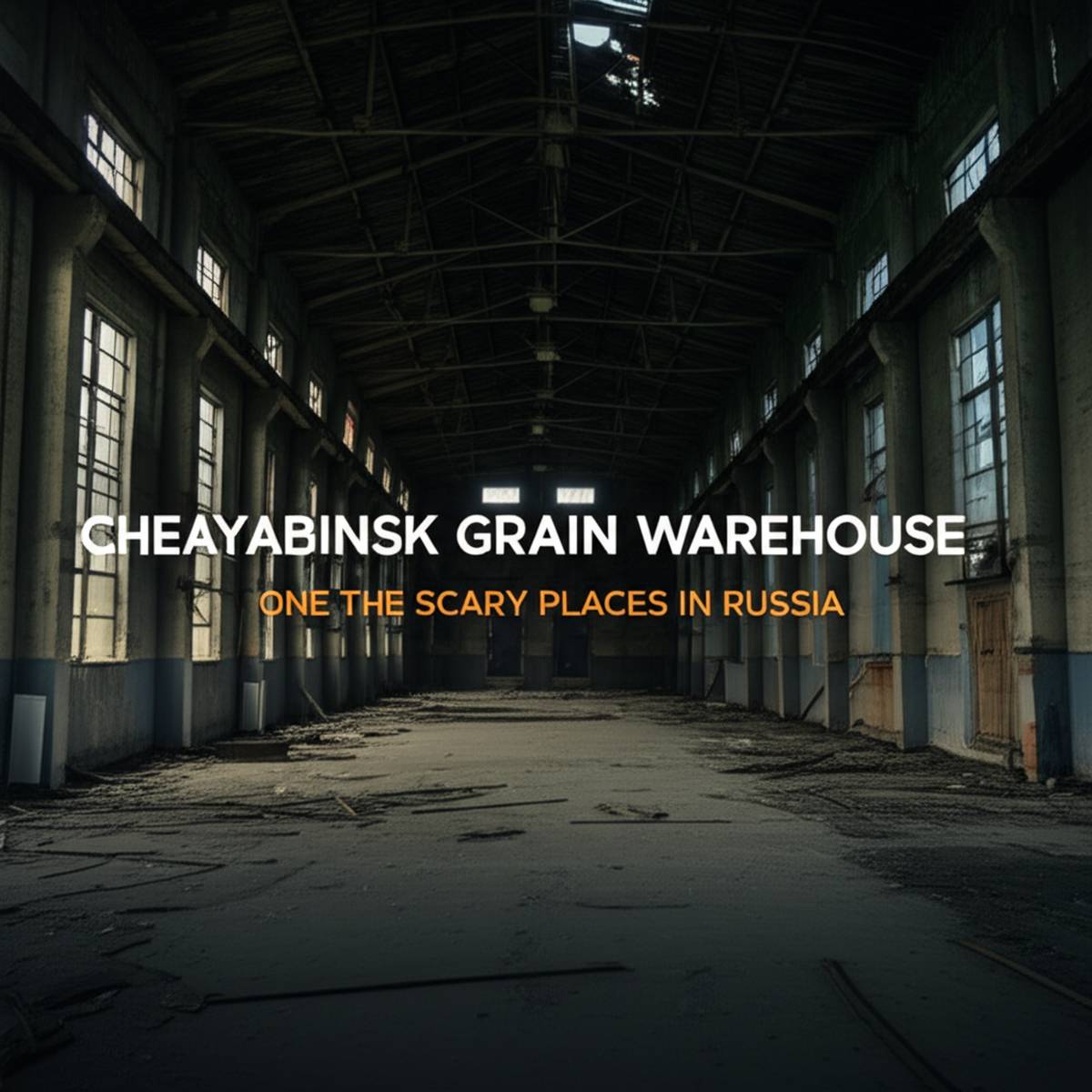 انبار غلات چلیابینسک یکی از مکان های ترسناک روسیه