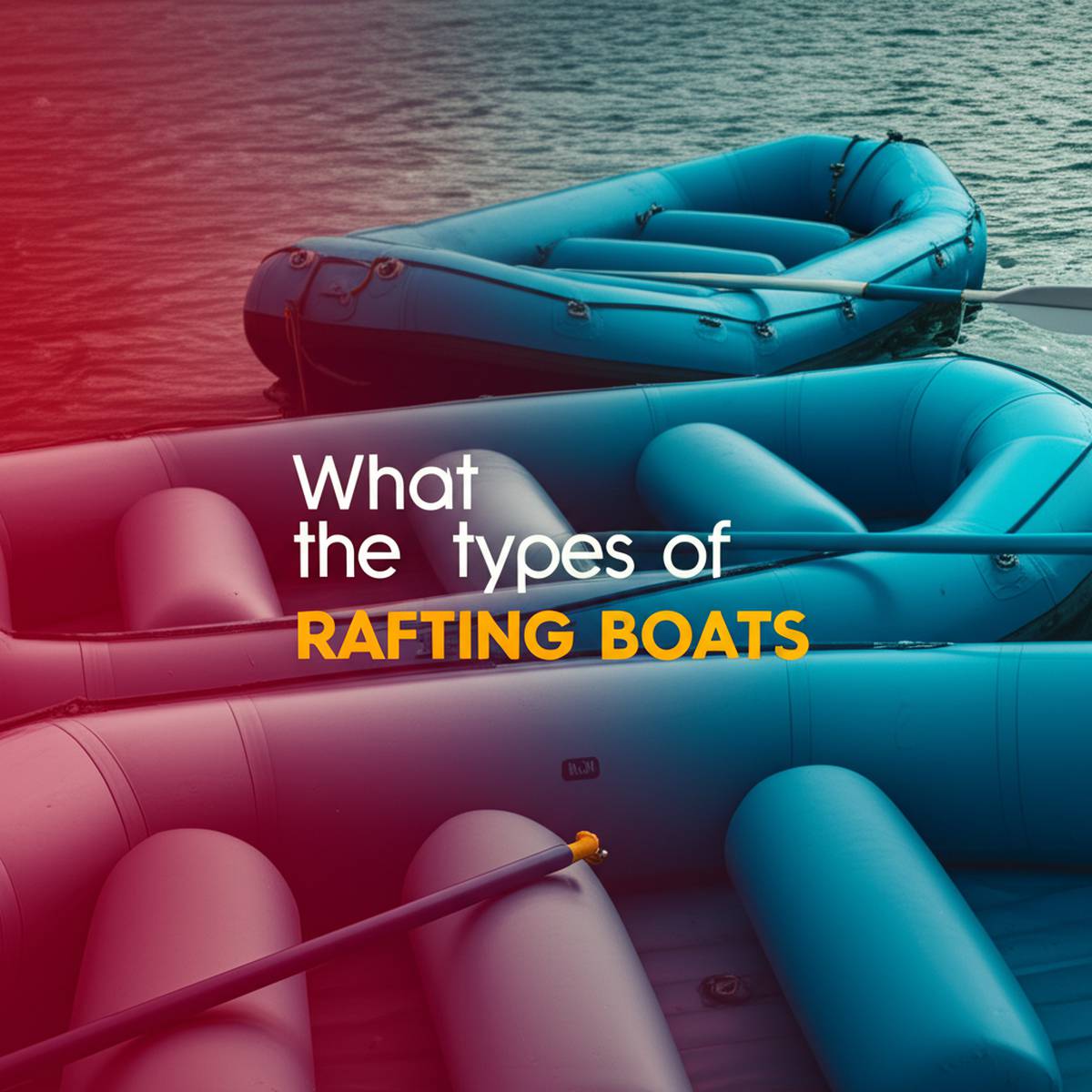 انواع قایق های رفتینگ کدامند؟