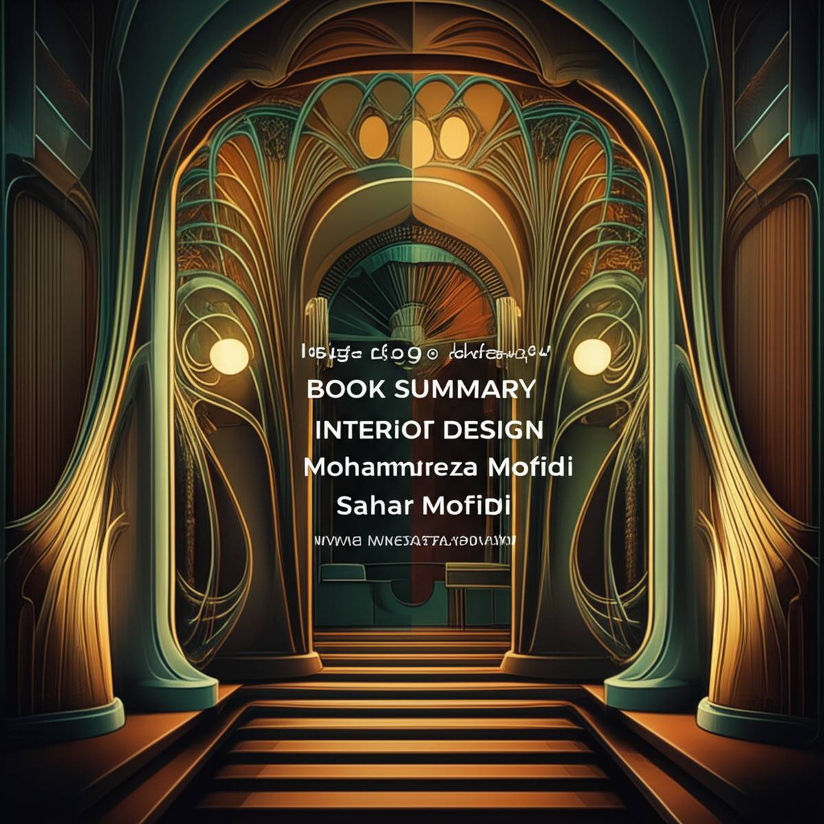 خلاصه کتاب دکوراسیون داخلی به سبک آرت نوو + فوتوریسم ( نویسنده محمدرضا مفیدی، سحر مفیدی )