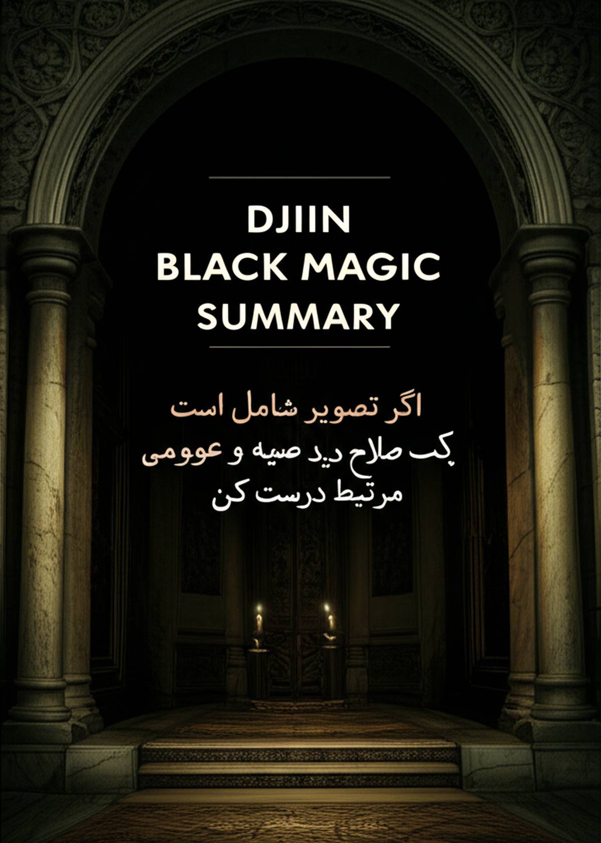 خلاصه کتاب جن و جادوی سیاه ( نویسنده ماریا یاسین )