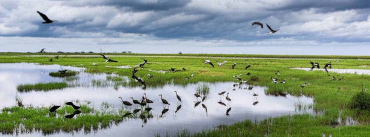 آب و هوای تالاب گندمان: راهنمای کامل (اقلیم و دما)