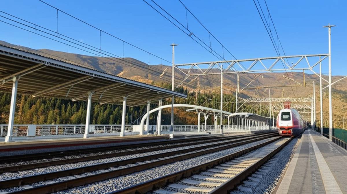 ایستگاه های راه آهن قزوین رشت | مسیر و اطلاعات سفر