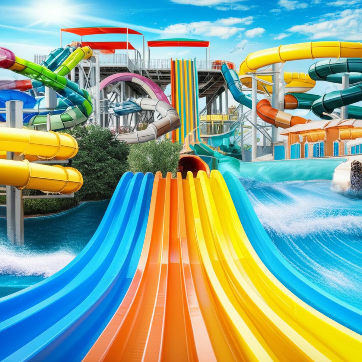 امکانات و تجهیزات پارک آبی تبریز پارک هلیا