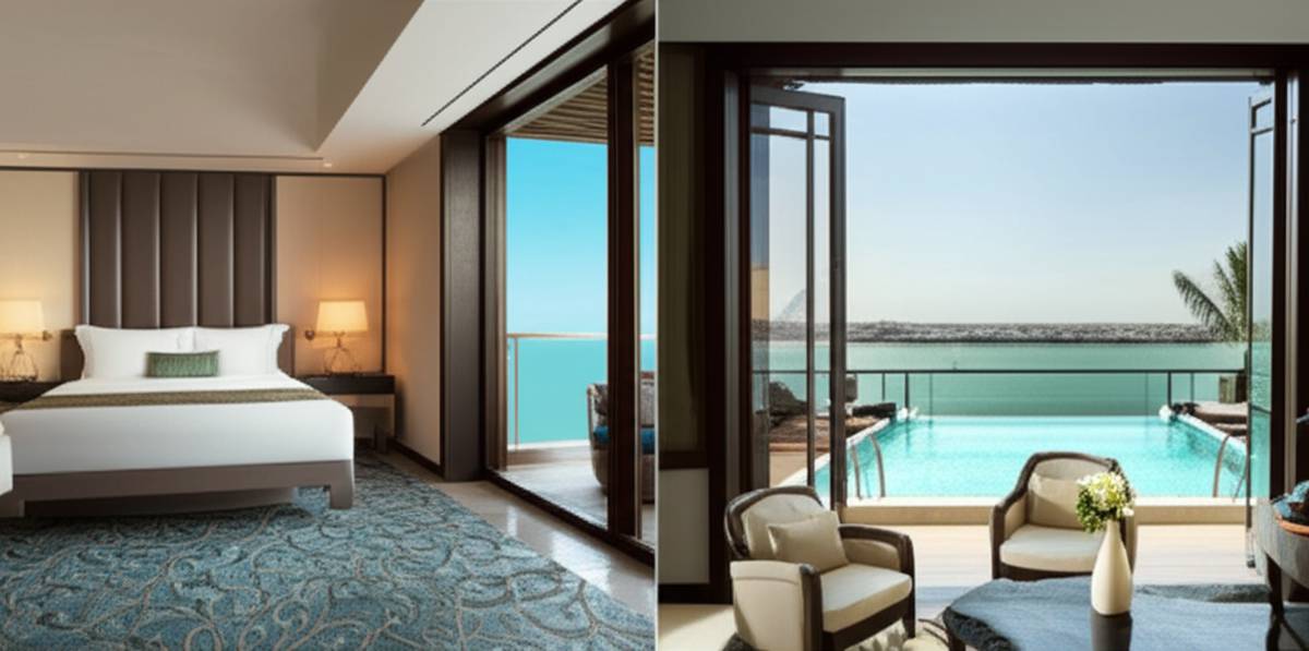 انواع اتاق های هتل ان اچ کالکشن پالم دبی