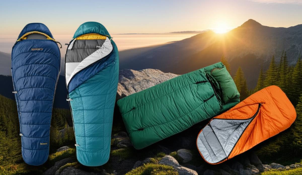 انواع شکل کیسه خواب: راهنمای کامل انتخاب و آشنایی