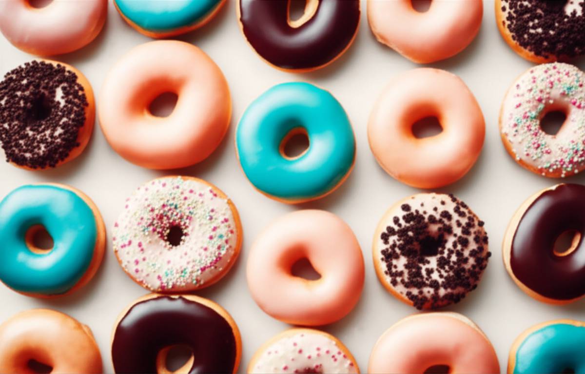 انواع دونات کریسپی کِریم (Krispy Kreme) در انگلیس: راهنمای کامل