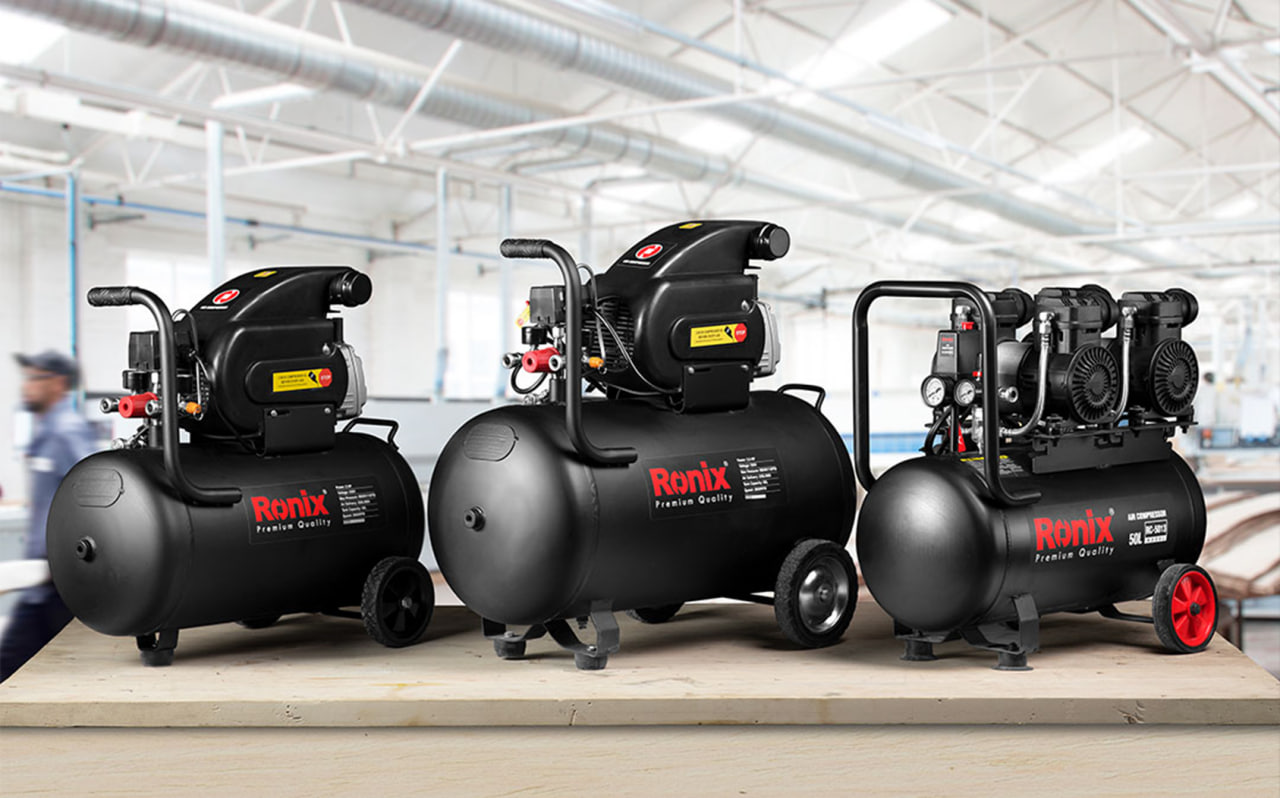بررسی انواع کمپرسور هوا و بهترین انتخاب برای صنایع مختلف