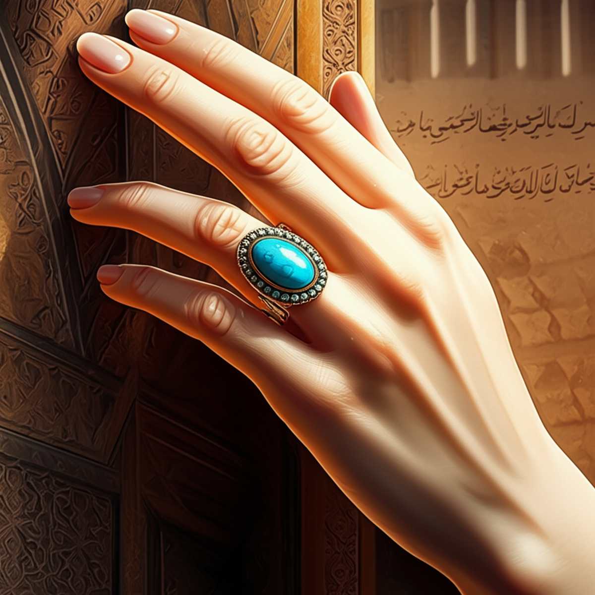 حکم انگشتر فیروزه در دست چپ | بررسی حدیث امام حسن عسکری (ع)