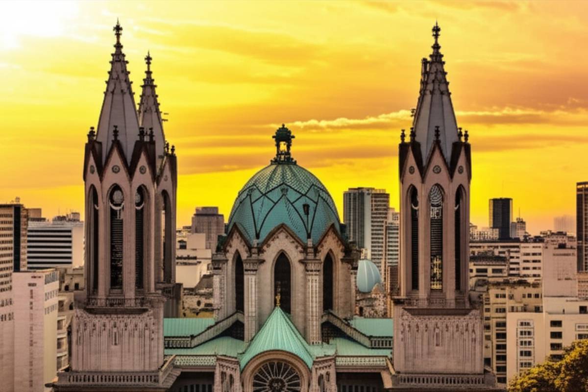 کلیسای جامع سائوپائولو: تاریخچه جامع ساخت و معماری