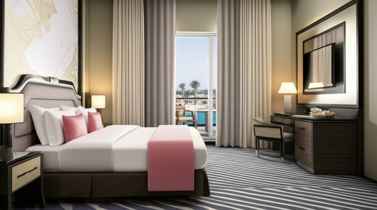 انواع اتاق های هتل رویال تاور کریس آنتالیا | راهنمای کامل