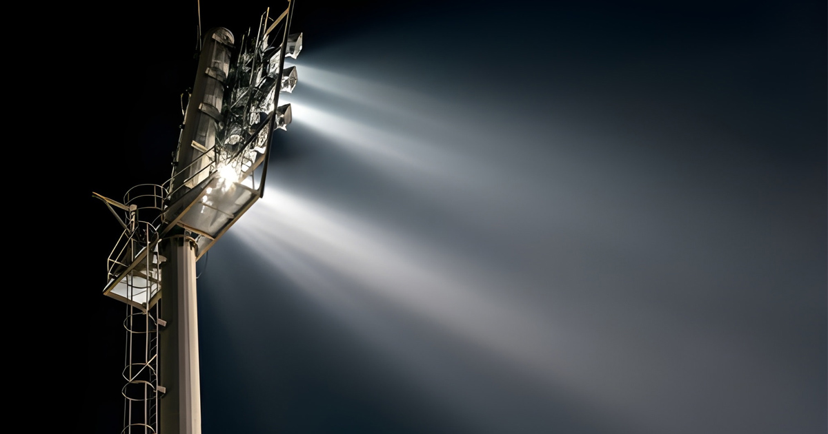 برج نوری در ورزشگاه ها؛ اهمیت و استانداردها