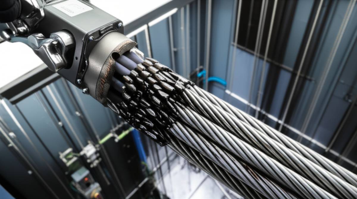 روغن کاری سیم کاری سیم بوکسل آسانسور